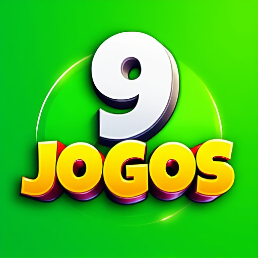 Imagem promocional da 9jogos mostrando a plataforma e suas vantagens